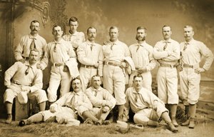 The Metropolitan baseball nine, 1882